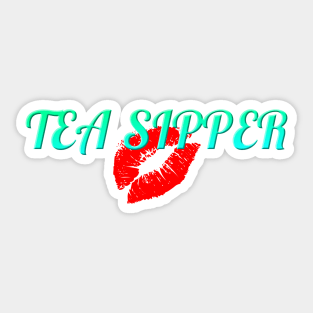 Tea Sipper Sticker